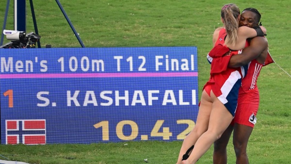 Norwegian para-sprinter Salum Ageze Kashafali