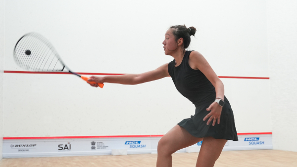 Veer Chotrani Tanvi Khanna Reach Finals of HCL Squash Indian Tour 2 in Mumbai