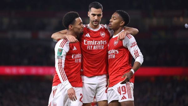 Arsenal Beats Brighton 2-0 in EFL Cup