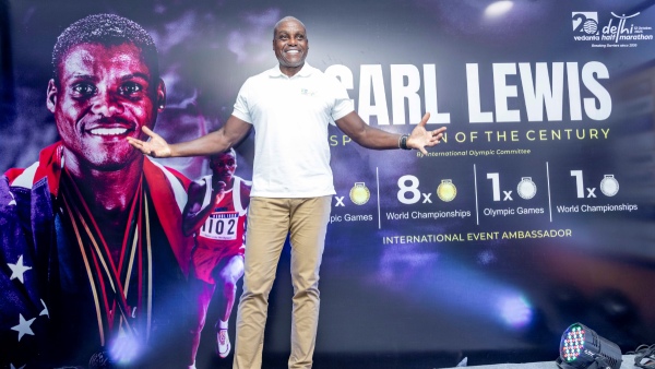 Carl Lewis Hails Vedanta Delhi Half Marathon as a Celebration of Inclusion and Human Spirit