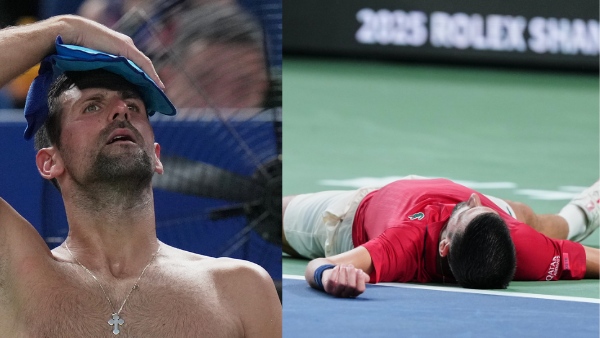 Shanghai Masters 2025 Djokovic Vomits Emma Raducanu Collapsed - How extreme heat in China tormented Tennis stars