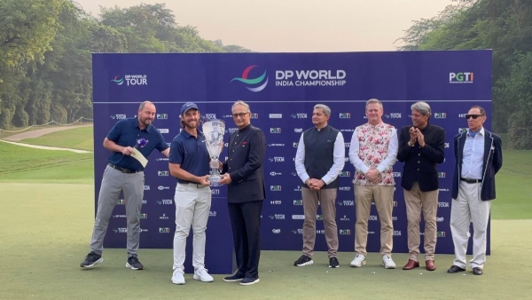Tommy Fleetwood Wins Inaugural DP World India Championship