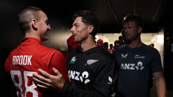 England see third New Zealand T20I washed out win rain-affected series 1-0