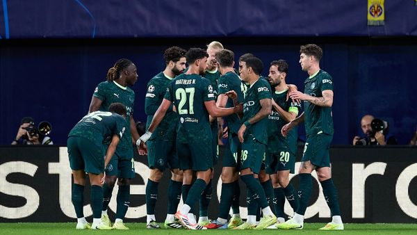 City Claims Victory Over Villarreal in Champions League