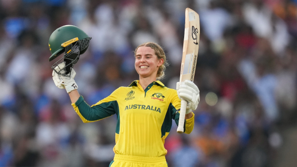 Phoebe Litchfield Smashes Maiden World Cup Century in India vs Australia Semi-Final