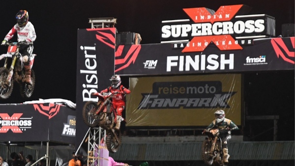 Indian Supercross Racing League Season 2 Pune s Home team BB Racing Dominates Round 1