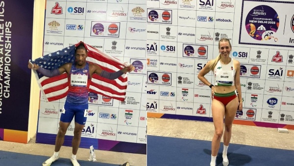 World Para Athletics Championships 2025 Ekler Blackwell amp amp Yarovyi Shine with World Records in Humid New Delhi