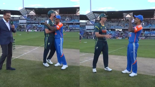 India Win Toss vs Australia in Hobart Suryakumar Yadav Reaction Goes Viral after Winning Toss