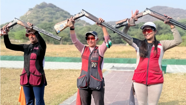 Khelo India University Games 2025 Trap shooter Neeru Dhanda wins fourth straight KIUG gold Jain University remain atop medal tally on Day 3