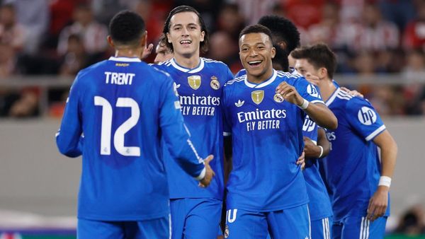 Mbappe Scores Four in Madrid's Victory