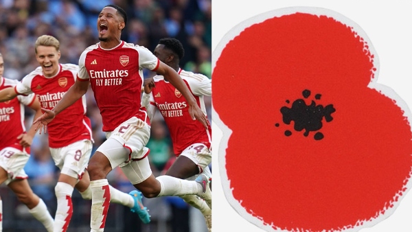 Why are Man United Arsenal and other Premier League Players wearing Red Flower on Shirt Reason Explained