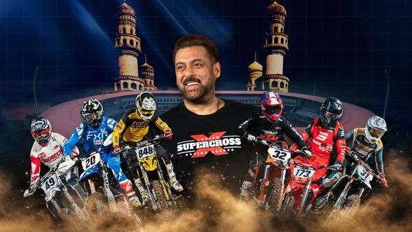 Salman Khan at Indian Supercross Racing League