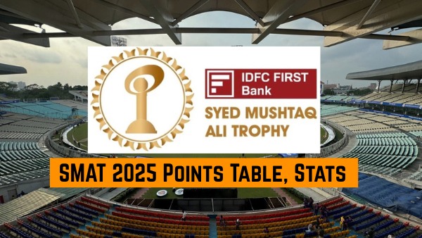 SMAT 2025 Points Table Syed Mushtaq Ali Trophy Updated Standings on November 26 after Round 1 Matches