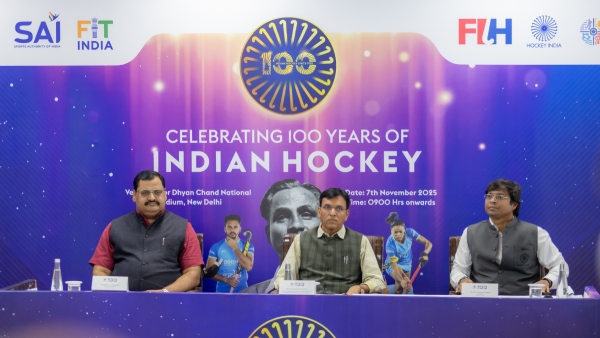 India to Celebrate 100 Years of Hockey Mansukh Mandaviya Announces Nationwide Centenary Celebrations Beginning November 7