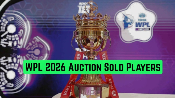 WPL 2026 Auction Sold Players Women s Premier League Full List of Players Bought in Auction