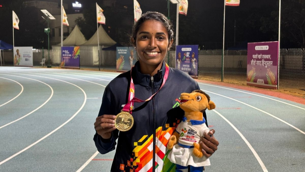 KIUG 2025 Dec 3 Results Four more records shattered in Athletics Chandigarh University dominate Canoe amp amp Kayaking to go on top