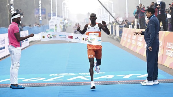 Tata Steel World 25K Kolkata Cheptegei Dominates Indians Gulveer Singh and Seema Shatter Records