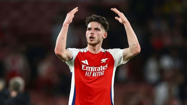 Arsenal vs Aston Villa Why is Declan Rice not playing Today When will he Return