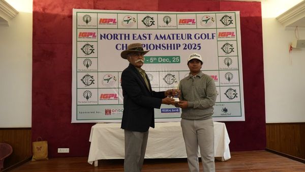 IGU North East Amateur 2025 winner Chaitanya Pandey