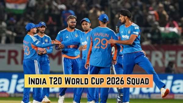 India T20 World Cup 2026 Squad Announced