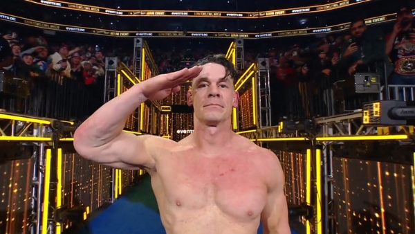 Why was John Cena handed a defeat on his Final WWE Match