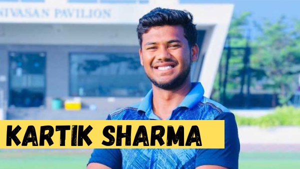 Who is Kartik Sharma CSK get Young Sensation for Rs 14 20 Crore