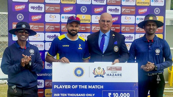 Vijay Hazare Trophy Bengal bundle out Jammu and Kashmir for just 63 Runs win with 243 balls to Spare