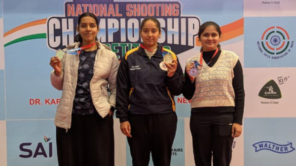 Simranpreet Brar Shines in Junior Event at National Shooting Championships