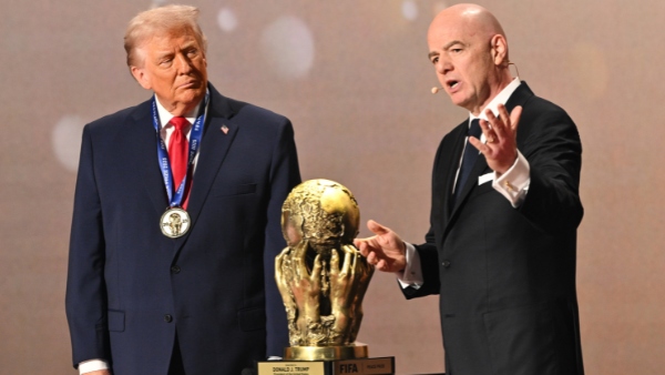 FIFA World Cup 2026 Draw Ceremony turns a Grotesque Eyesore Trump Terrible Comedy Infantino strips Football