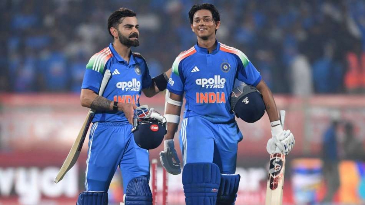Virat Kohli and Yashasvi Jaiswal