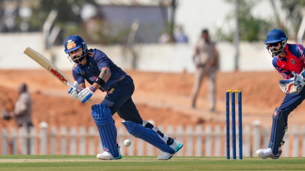 Virat Kohli Vijay Hazare Trophy Score Highlights  Kohli scores 131 off 101  goes past 16 000 List A Runs