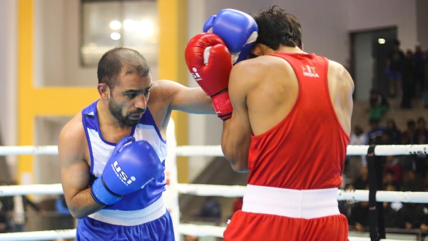 Senior National Boxing Amit Panghal starts with dominant win