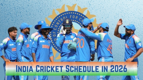 India Cricket Schedule 2026 Full List of Matches Opponents Dates of the Indian Cricket Team India Cricket Schedule 2026 Full List of Matches Opponents Dates of the Indian Cricket Team