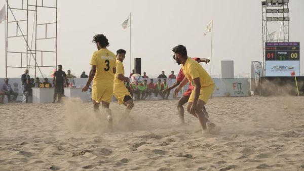 Khelo India 2026 DNDi Dominate Beach Soccer