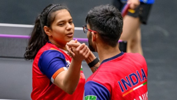 Manush Shah Diya Chitale clinch Mixed Doubles title in WTT Contender Muscat