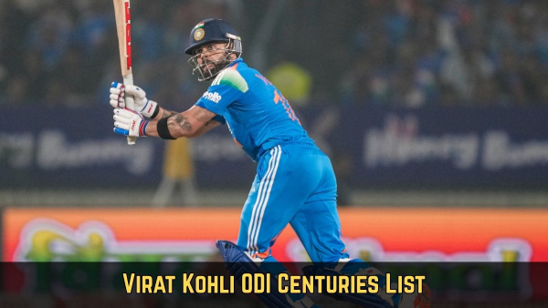 Virat Kohli ODI Hundreds Full List of Centuries Scored By Indian Chase Master