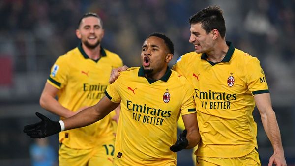 AC Milan rout Bologna 3-0 to stay top