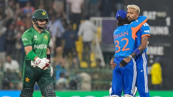 IND vs PAK Hardik Pandya dismisses Sahibzada Farhan gets a 1st Over Maiden