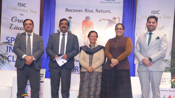 ISIC Sports Injury Clinic Launch Sugandh Ahluwalia Lays Out Vision for Paralympic Tie-Ups Mental Rehab and Knowledge Partnerships