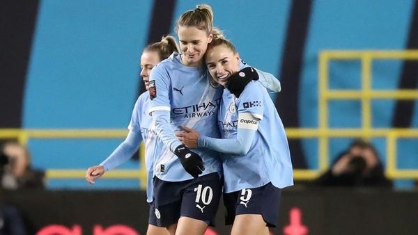City Women Dominate Leicester 6-0, Miedema Scores
