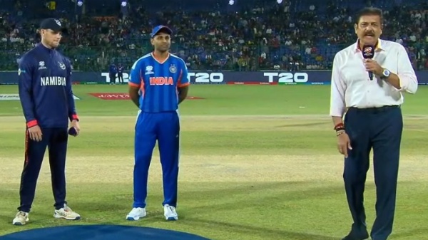 IND vs NAM Toss