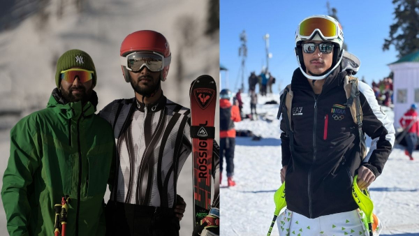 Khelo India Winter Games 2026 Sahil Zain and Faizan Carry India s Alpine Hopes Under Arif Khan s Watchful Eye