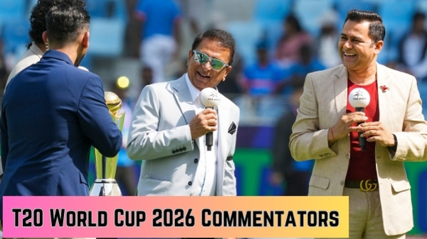 T20 World Cup 2026 Commentators List Full Squad of Commentary Panel Presenters across All Languages