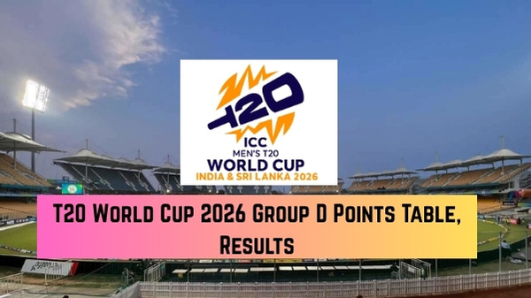 T20 World Cup 2026 Points Table Updated Standings Results on February 8