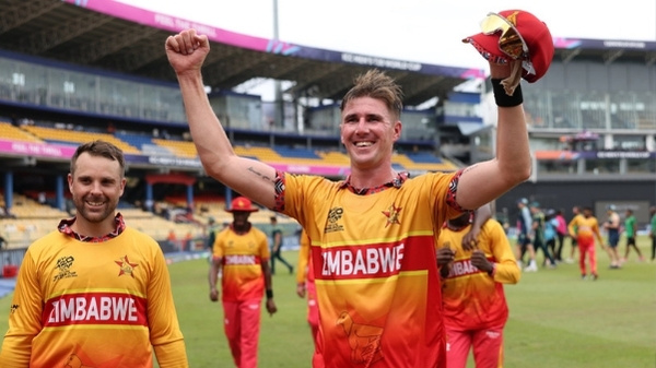 AUS vs ZIM T20 World Cup 2026 Sachin Tendulkar Irfan Pathan react Fans go Wild as Zimbabwe beat Aussies