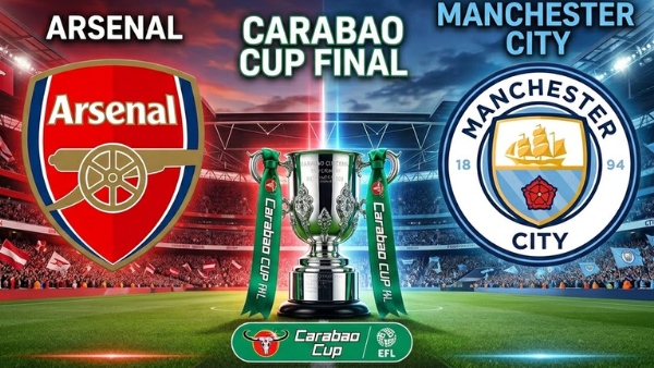 Arsenal vs Manchester City Prediction Who Will Win Carabao Cup Final 2026 Today