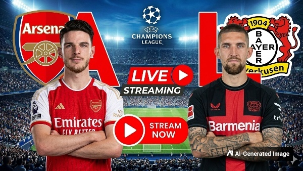 Arsenal vs Bayer Leverkusen Live Streaming Where To Watch The UEFA Champions League Round Of 16 Clash