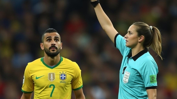 Brazil player suspended for 12 matches after Sexist remark on Female Referee
