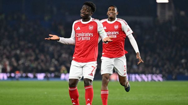 Saka seals 300th Arsenal appearance win Saka seals 300th Arsenal appearance win