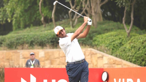 Hero Indian Open 2026 Chacarra takes control at halfway stage Chouhan shines as best Indian